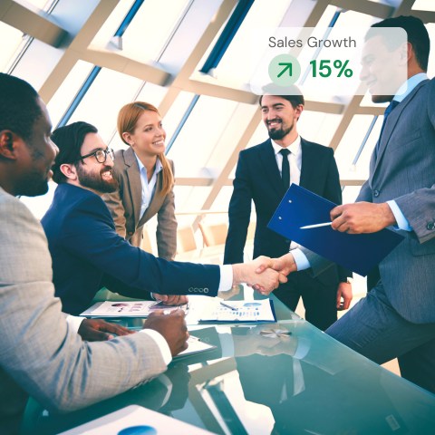 sales growth for a business team